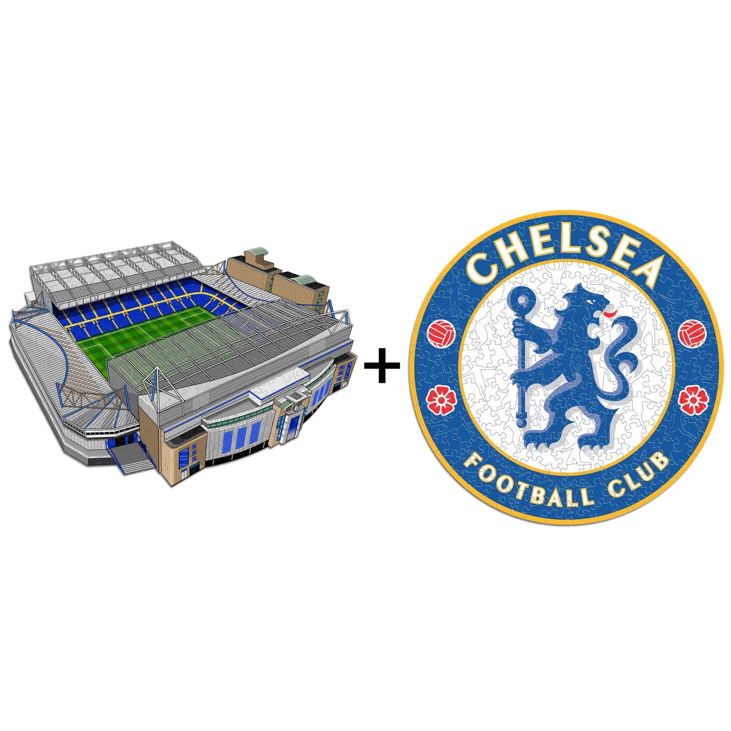 2 PACK Chelsea FC® Crest + Stamford Bridge