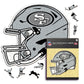 San Francisco 49ers™ Helmet - Wooden Puzzle