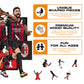 AC Milan® 5 Players - Wooden Puzzle (LIMITED EDITION)