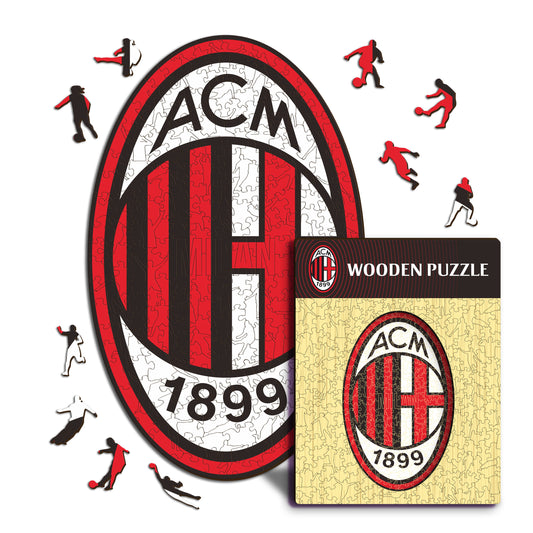 AC Milan® Crest - Wooden Puzzle