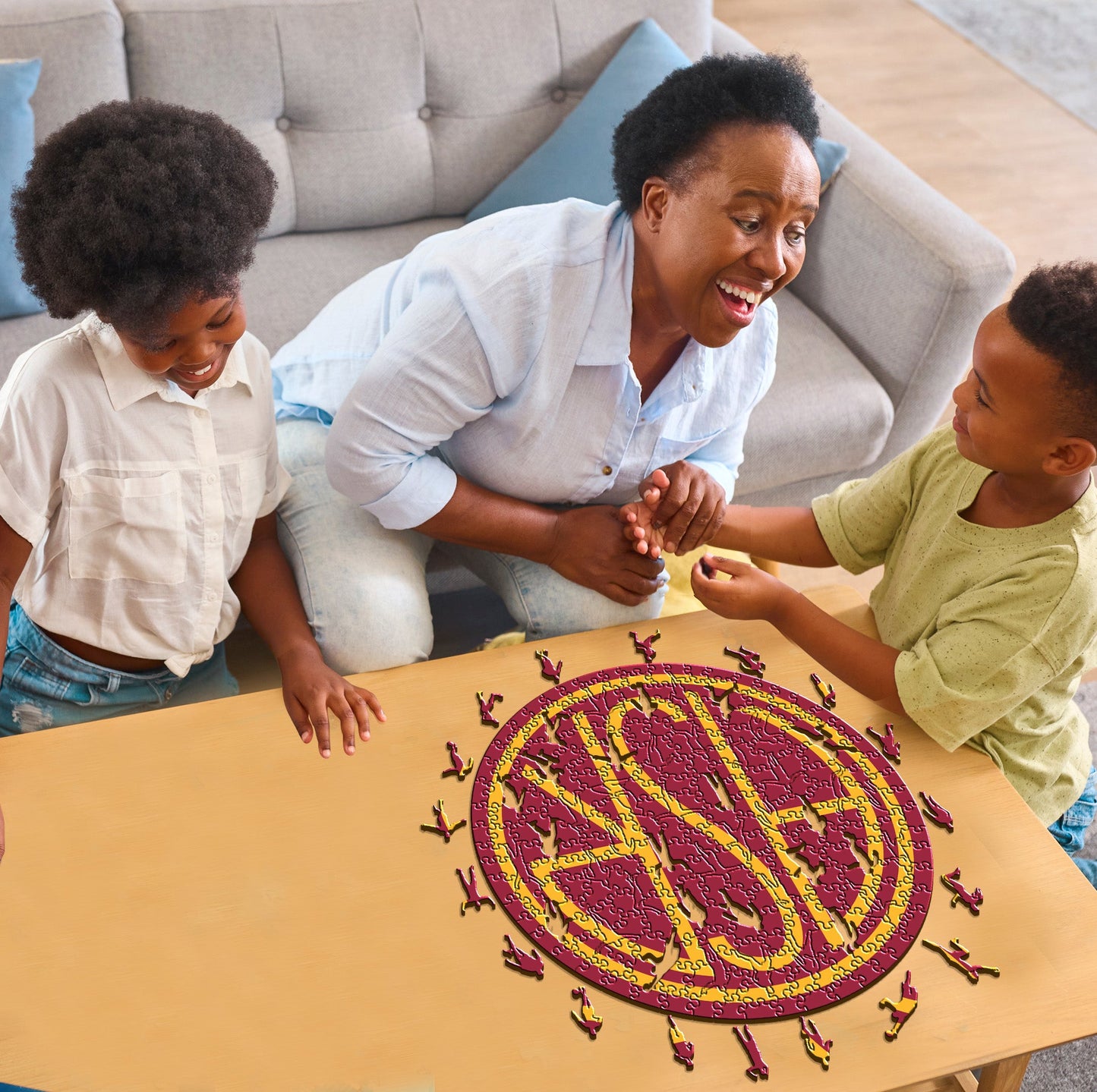 AS Roma® Logo Heritage - Wooden Puzzle