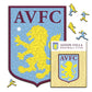 Aston Villa FC® Crest - Wooden Puzzle