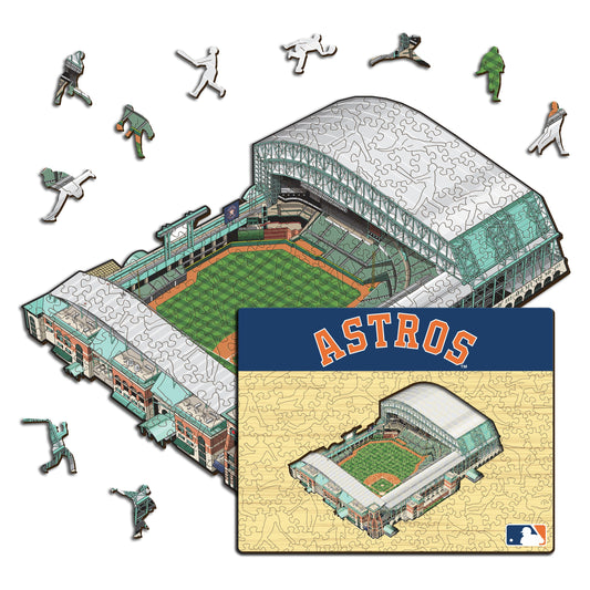 Houston Astros™ Daikin Park Wooden Puzzle