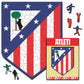 Atlético de Madrid® Crest - Wooden Puzzle