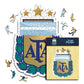 Argentina Football Association® Crest - Wooden Puzzle