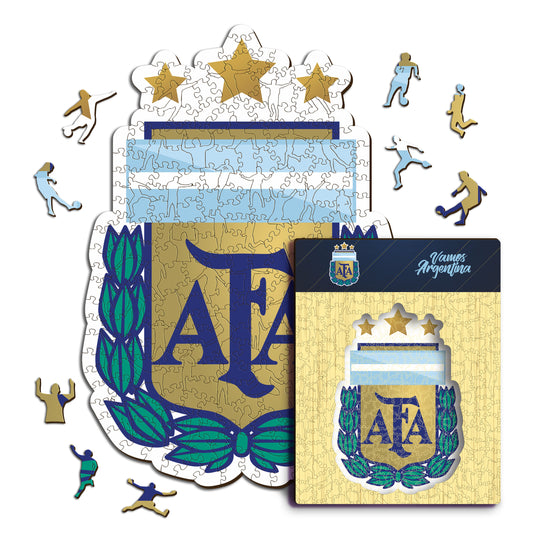 Argentina Football Association® Crest - Wooden Puzzle