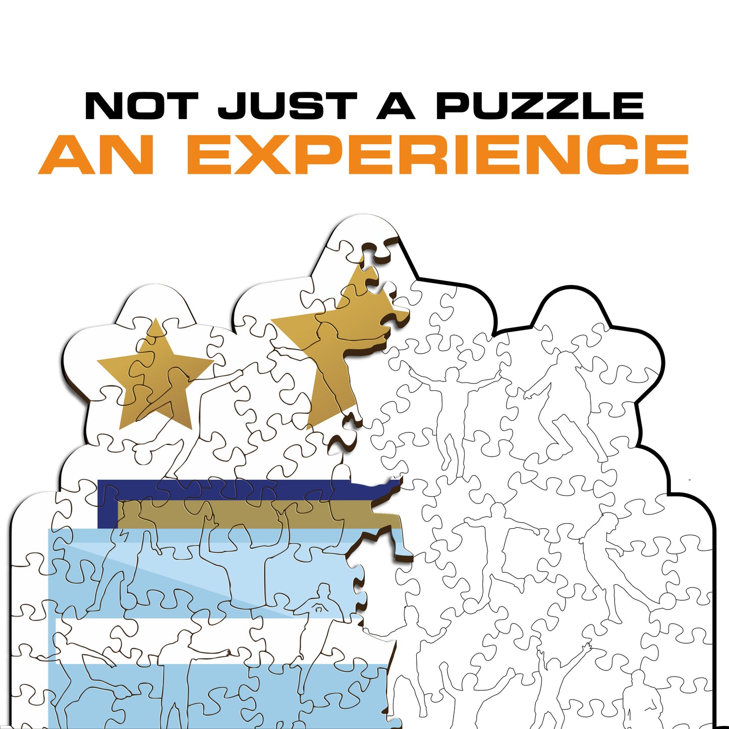 Argentina Football Association® Crest - Wooden Puzzle