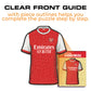 Arsenal FC® Jersey - Wooden Puzzle