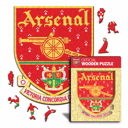 Arsenal FC® Retro Crest - Wooden Puzzle
