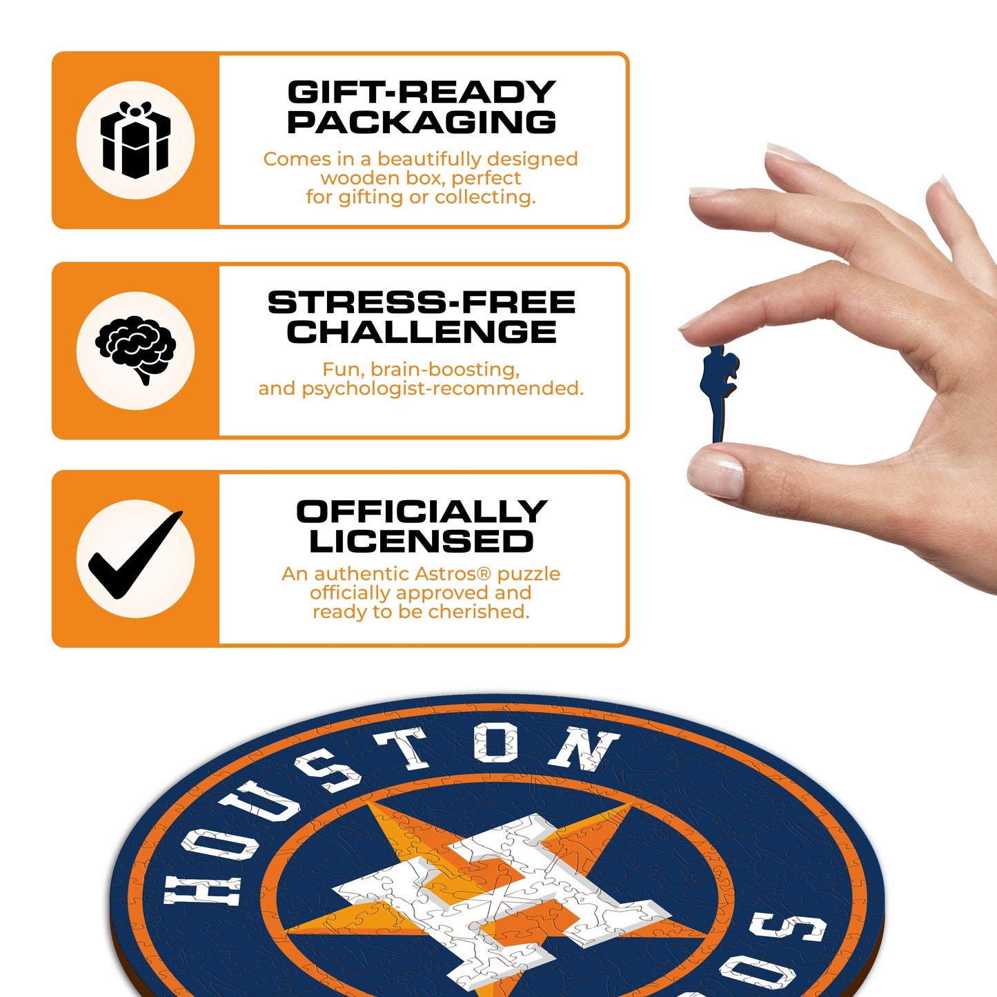 Houston Astros™ - Wooden Puzzle