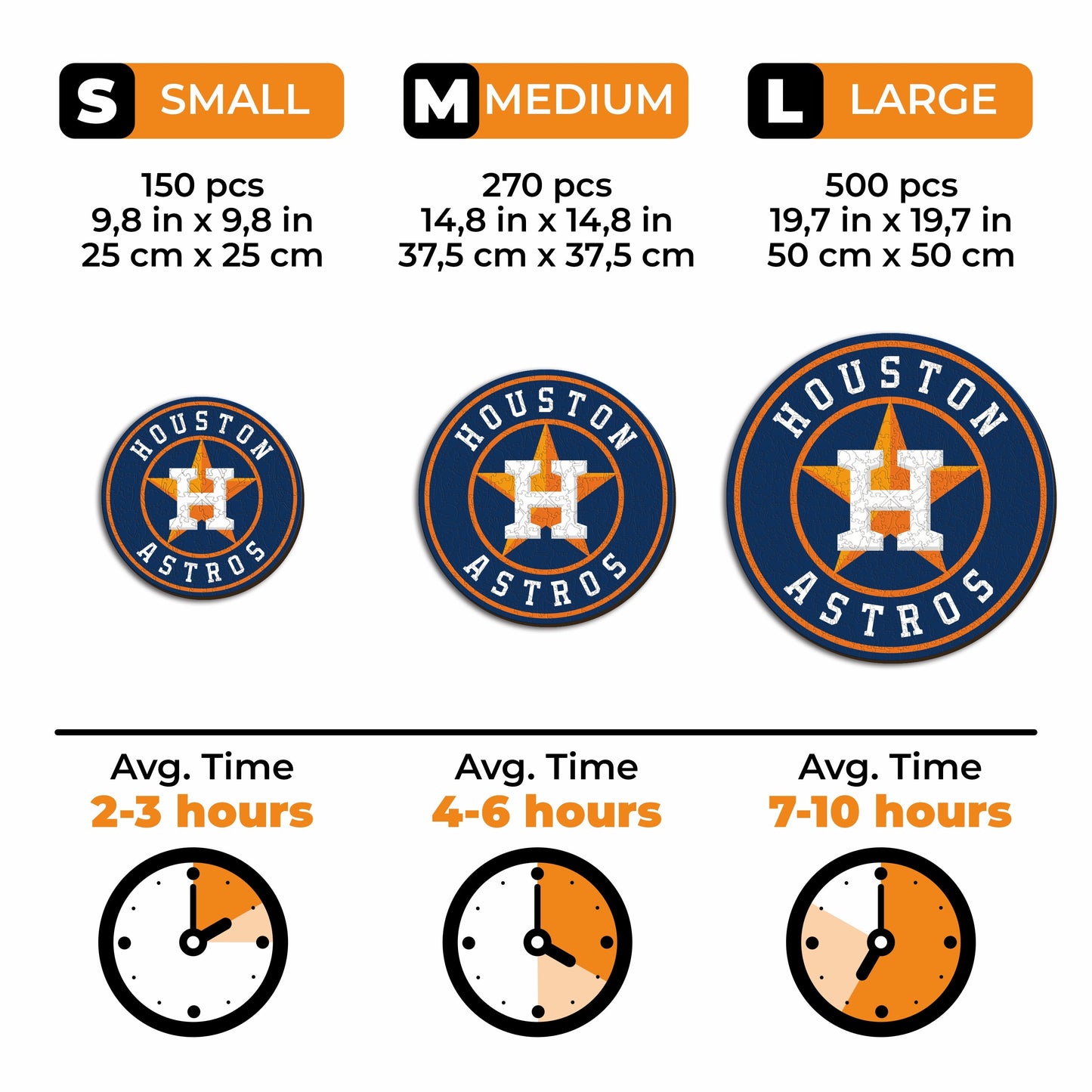 Houston Astros™ - Wooden Puzzle