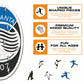 Atalanta BC® Crest - Wooden Puzzle