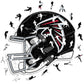 Atlanta Falcons™ Helmet - Wooden Puzzle