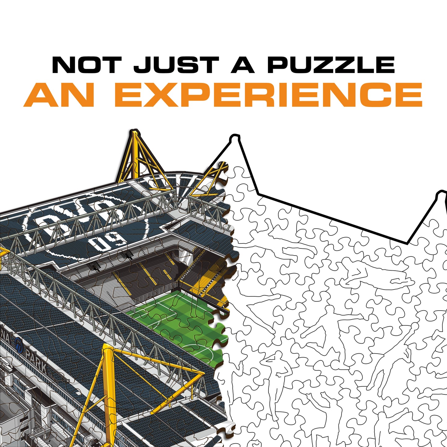 Borussia Dortmund® Signal Iduna Park - Wooden Puzzle
