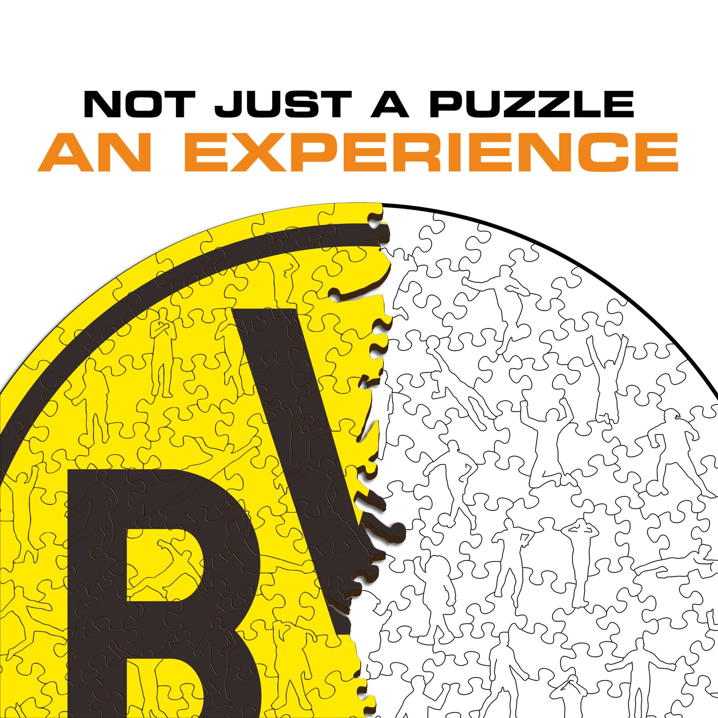 Borussia Dortmund® Crest - Wooden Puzzle