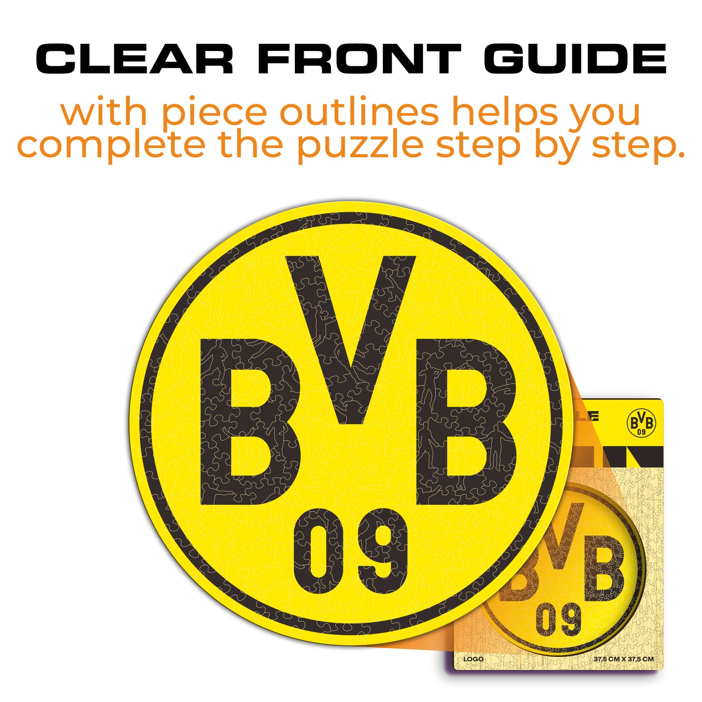 Borussia Dortmund® Crest - Wooden Puzzle