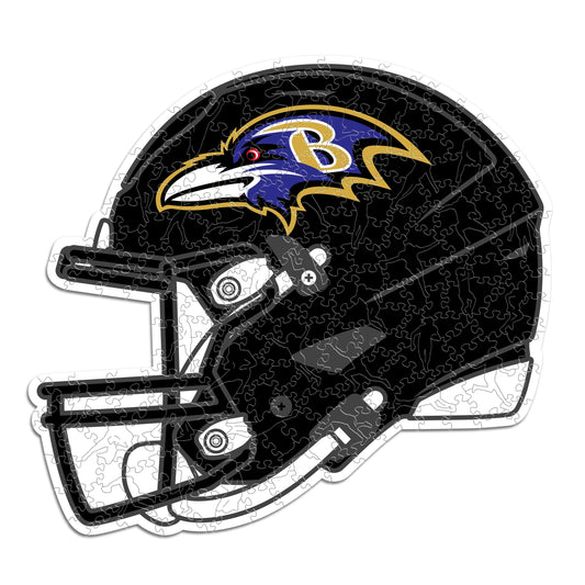 Baltimore Ravens™ Helmet - Wooden Puzzle