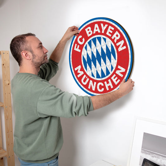 FC Bayern Munich® Crest - Wooden Puzzle