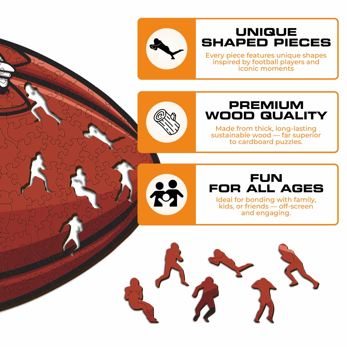 Chicago Bears™ - Wooden Puzzle