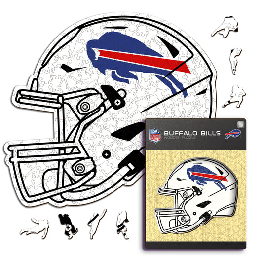 Buffalo Bills™ Helmet - Wooden Puzzle