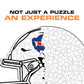 Buffalo Bills™ Helmet - Wooden Puzzle