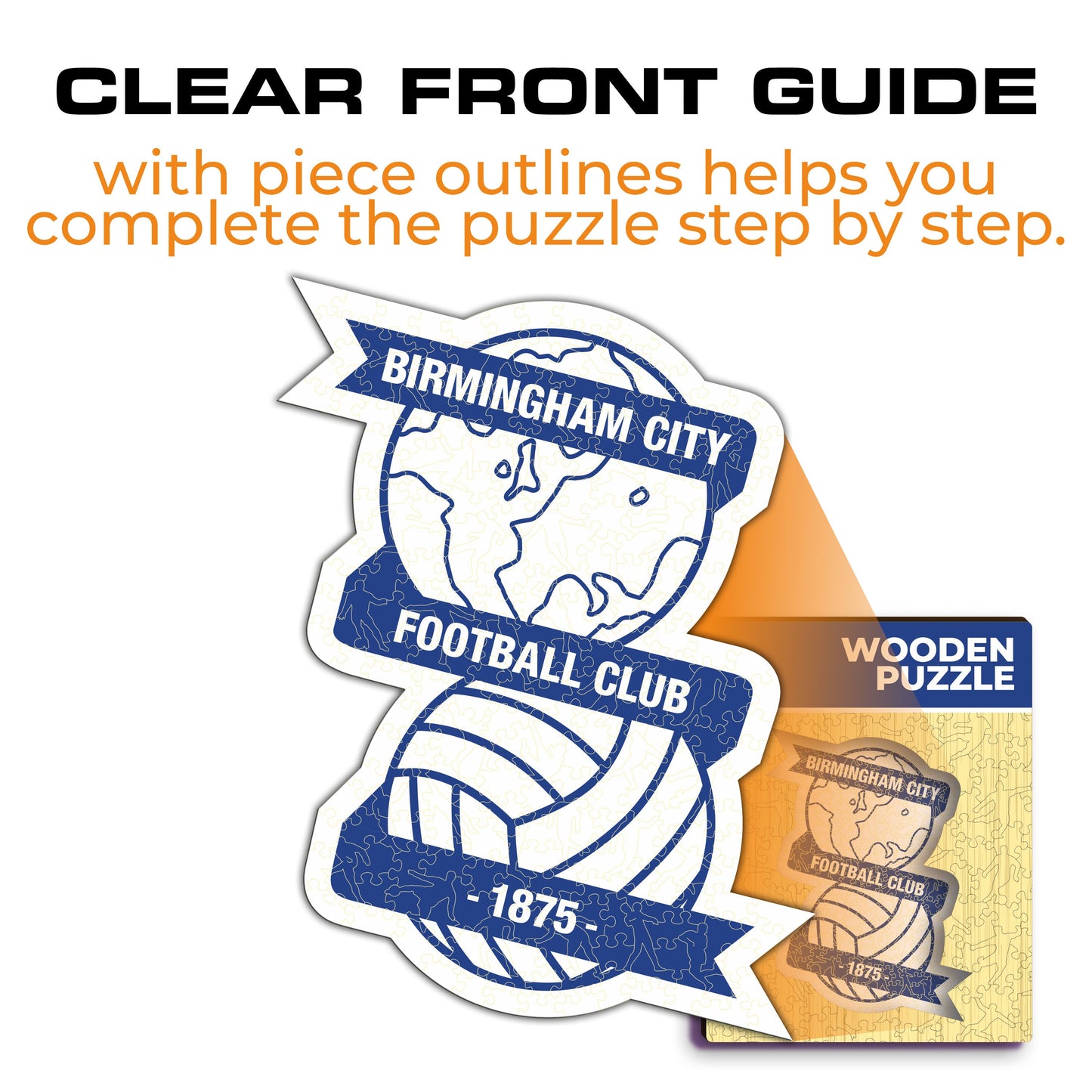 Birmingham City FC® Logo - Wooden Puzzle