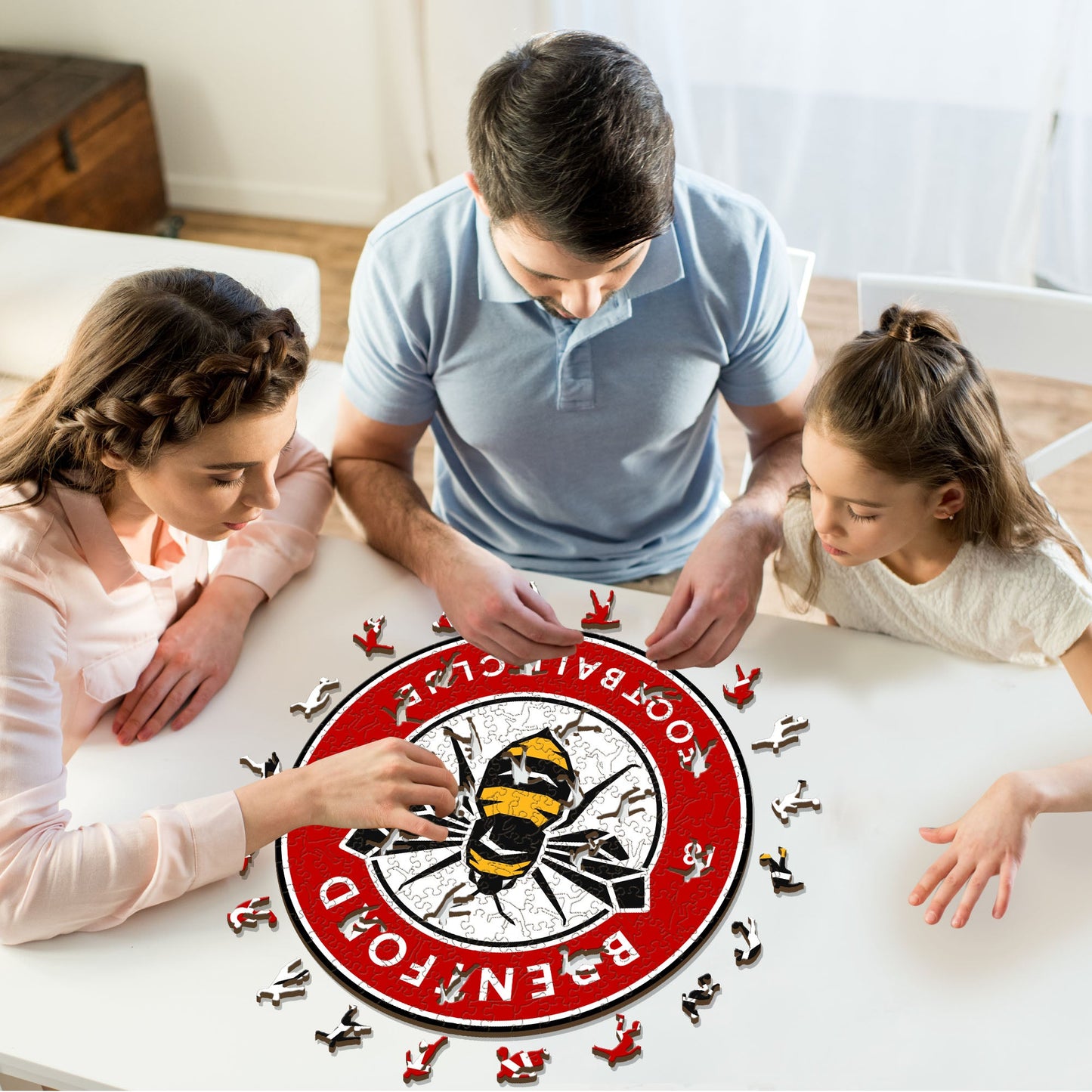Brentford FC® Logo - Wooden Puzzle