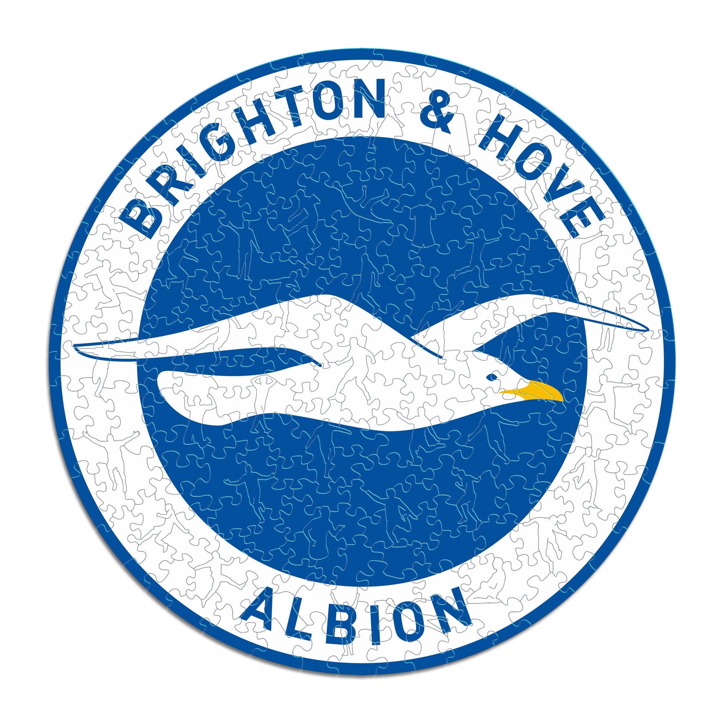 Brighton & Hove Albion FC® Crest - Wooden Puzzle