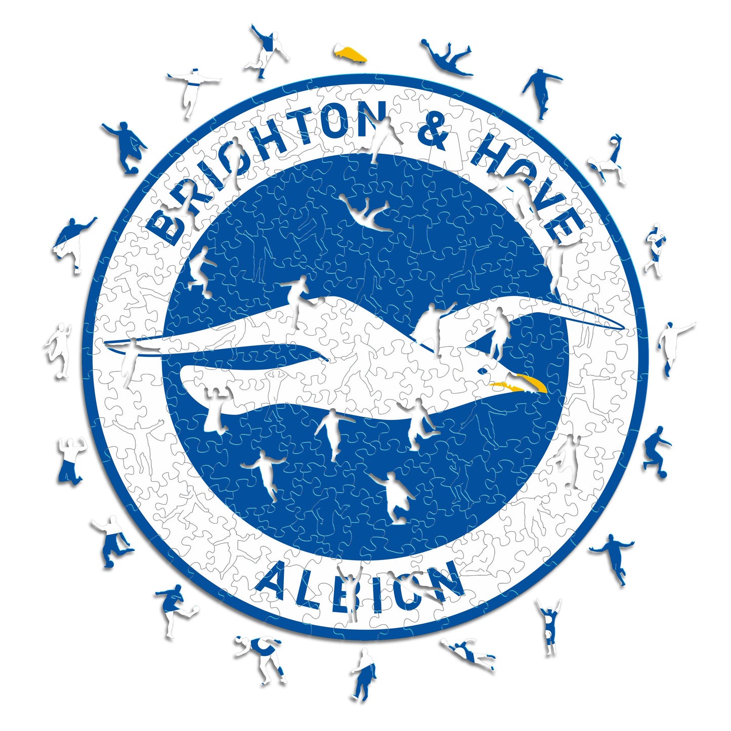 Brighton & Hove Albion FC® Crest - Wooden Puzzle