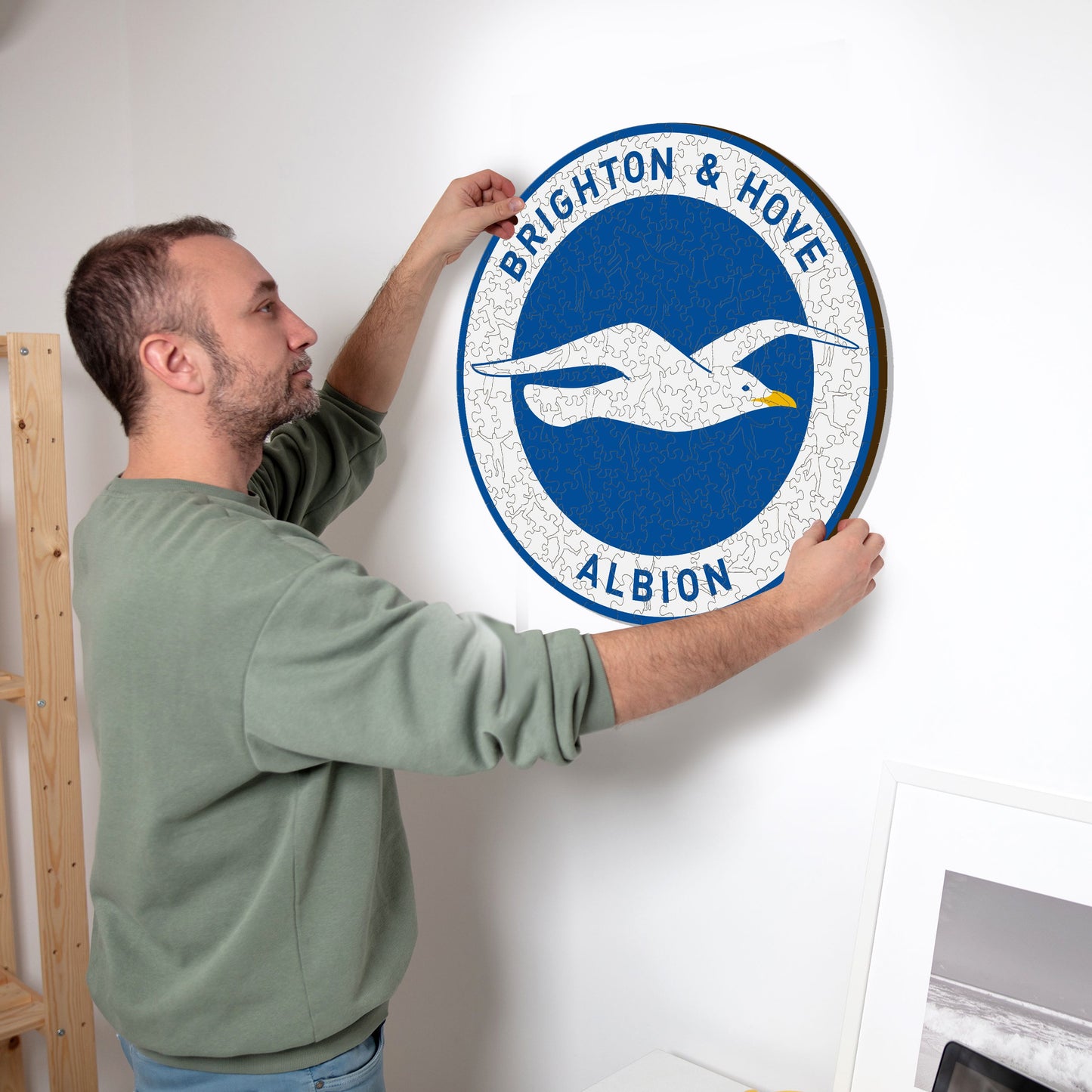 Brighton & Hove Albion FC® Crest - Wooden Puzzle