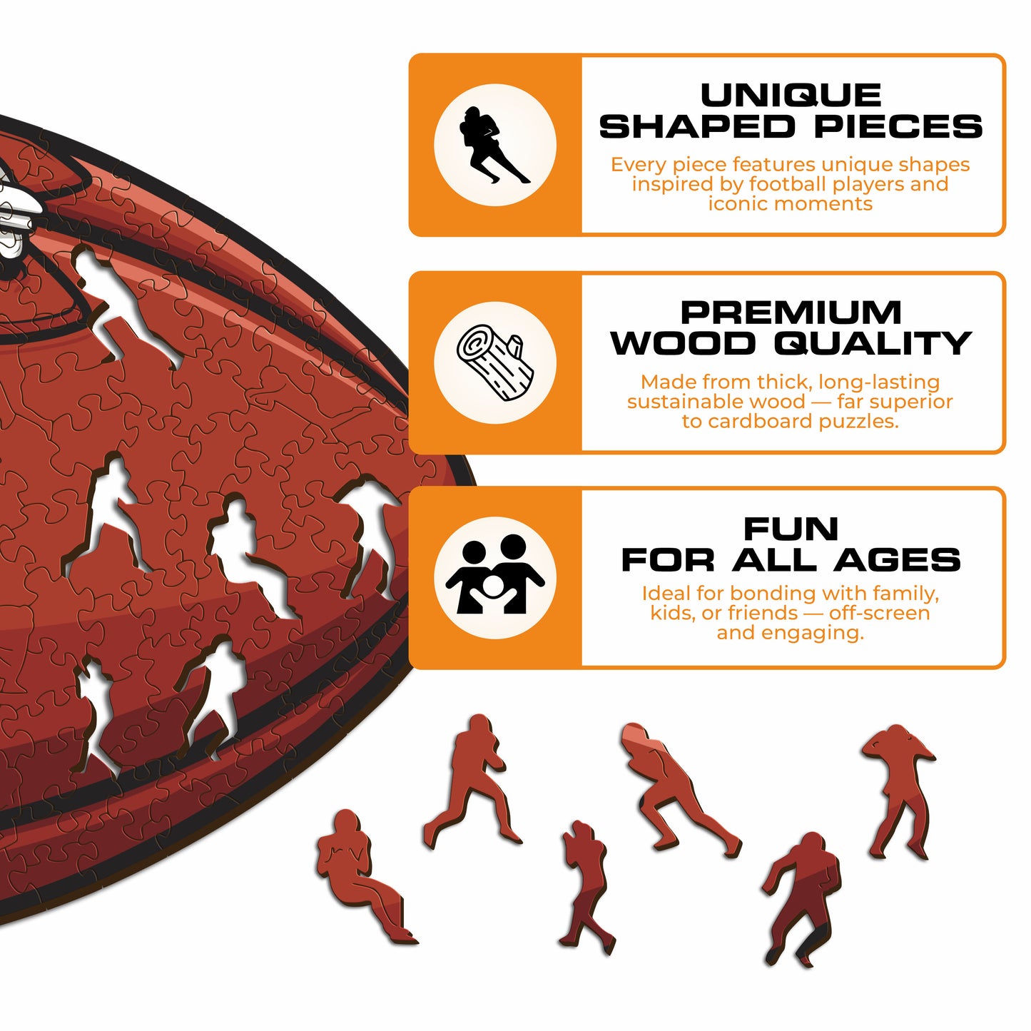 Cleveland Browns™ - Wooden Puzzle