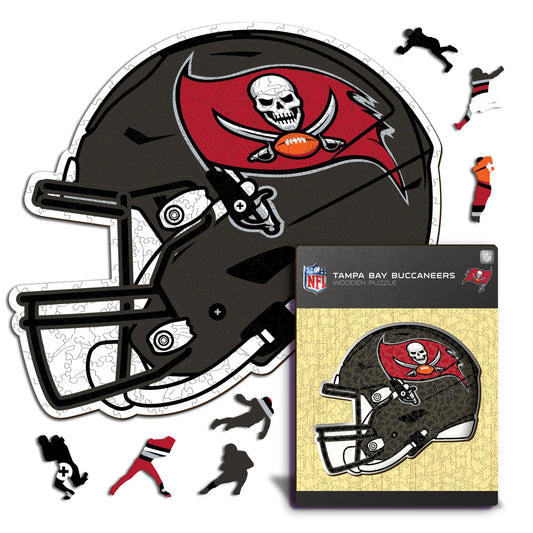 Tampa Bay Buccaneers™ Helmet - Wooden Puzzle
