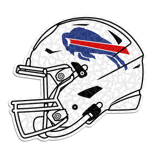 Buffalo Bills™ Helmet - Wooden Puzzle