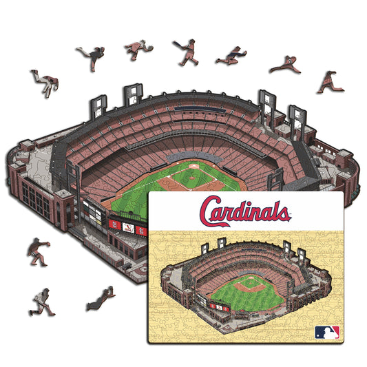 St. Louis Cardinals™ Busch Stadium Wooden Puzzle