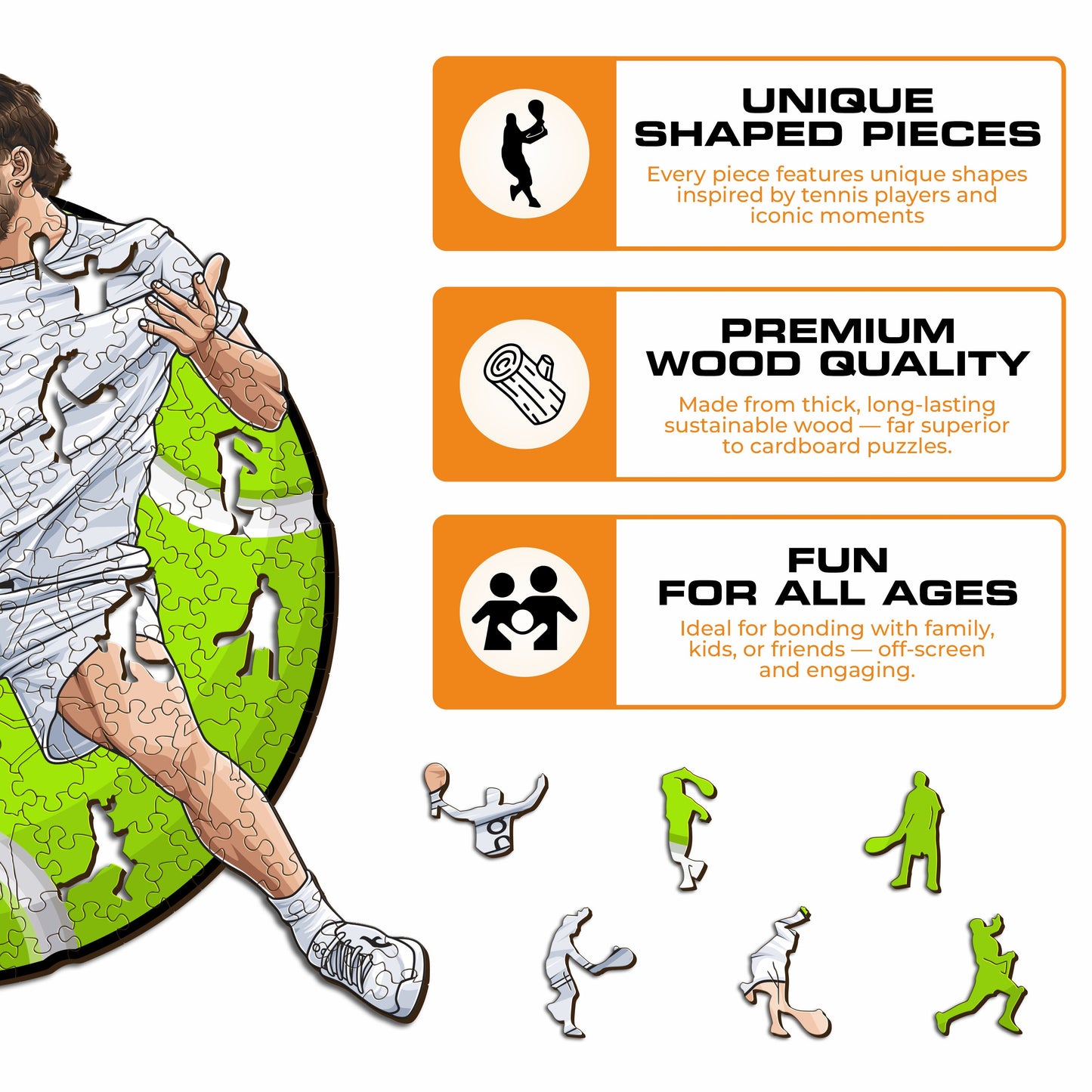 Flavio Cobolli - Wooden Puzzle