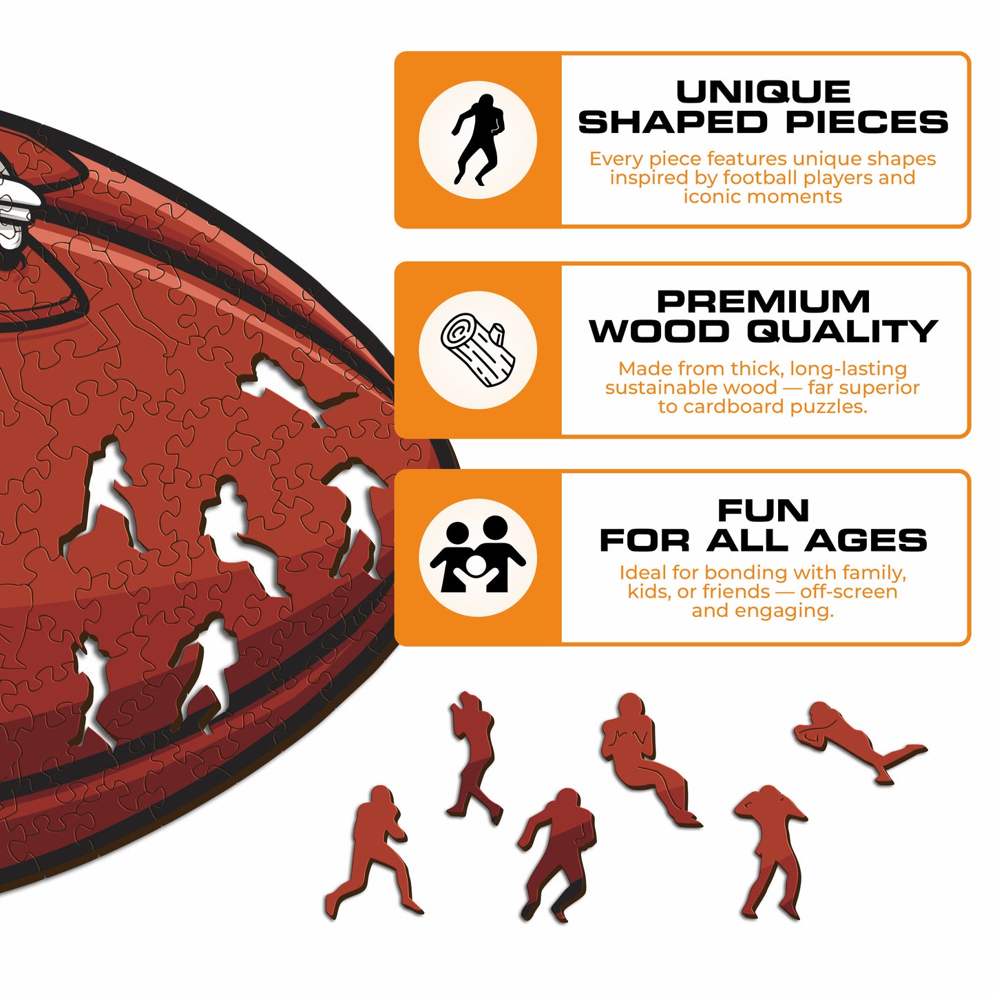 Indianapolis Colts™ - Wooden Puzzle
