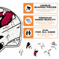Arizona Cardinals™ Helmet - Wooden Puzzle