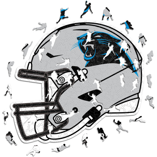 Carolina Panthers™ Helmet - Wooden Puzzle