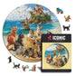 Kittens at the seaside - Wooden Puzzle