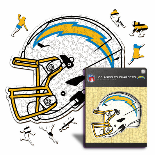 Los Angeles Chargers™ Helmet - Wooden Puzzle