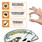 Los Angeles Chargers™ Helmet - Wooden Puzzle