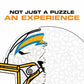 Los Angeles Chargers™ Helmet - Wooden Puzzle