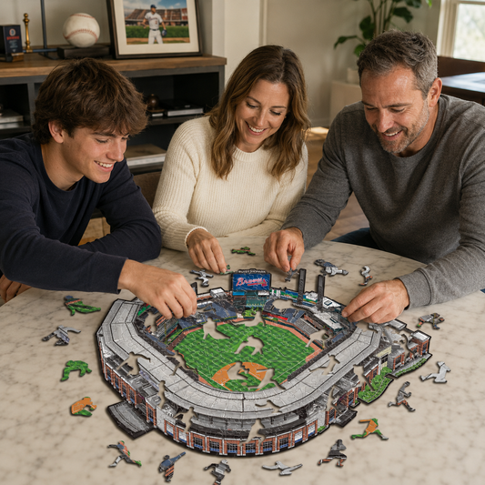 Atlanta Braves™ Truist Park Wooden Puzzle