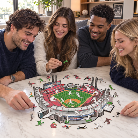 Cincinnati Reds™ Great American Ball Park Wooden Puzzle