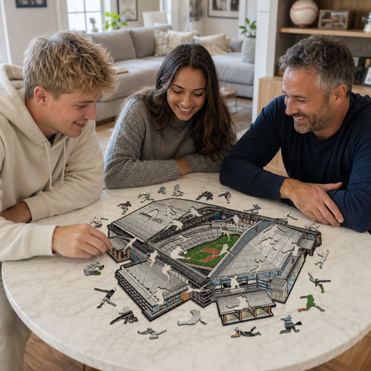 Texas Rangers™ Globe Life Field Wooden Puzzle