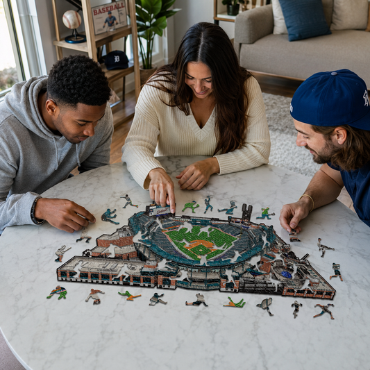 Detroit Tigers™ Comerica Park Wooden Puzzle
