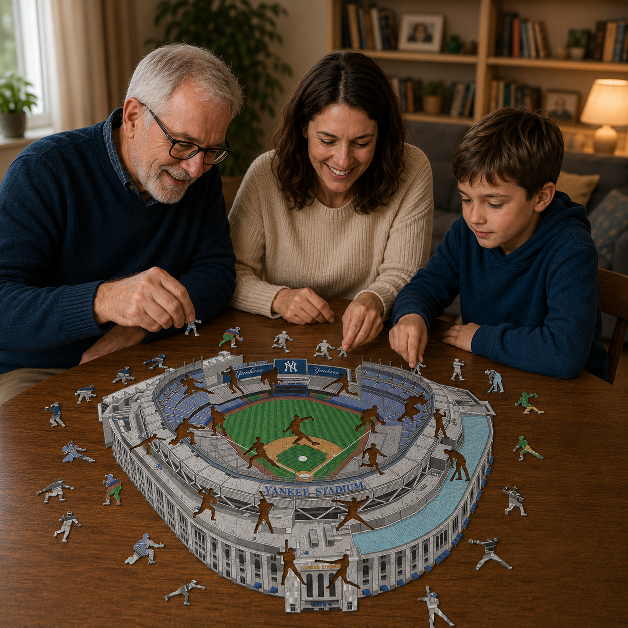 New York Yankees™ Stadium - Wooden Puzzle