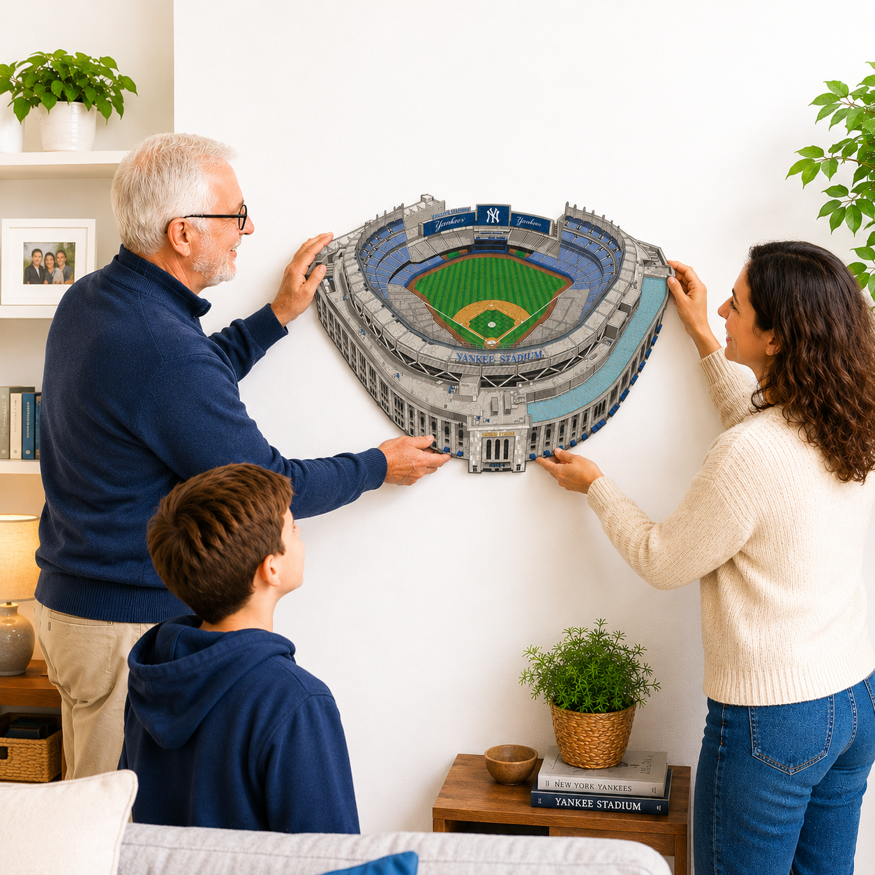 New York Yankees™ Stadium - Wooden Puzzle
