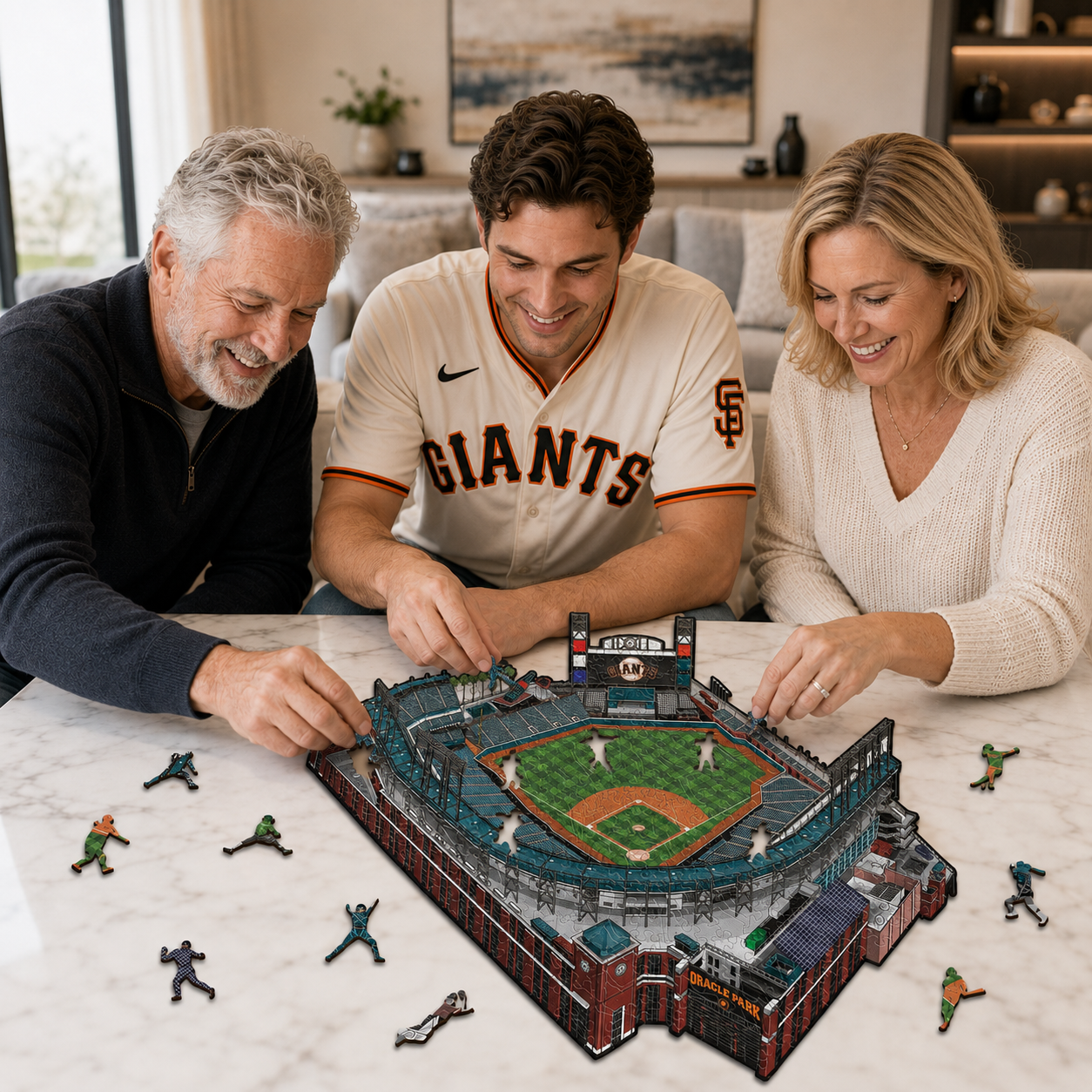 San Francisco Giants™ Oracle Park Wooden Puzzle