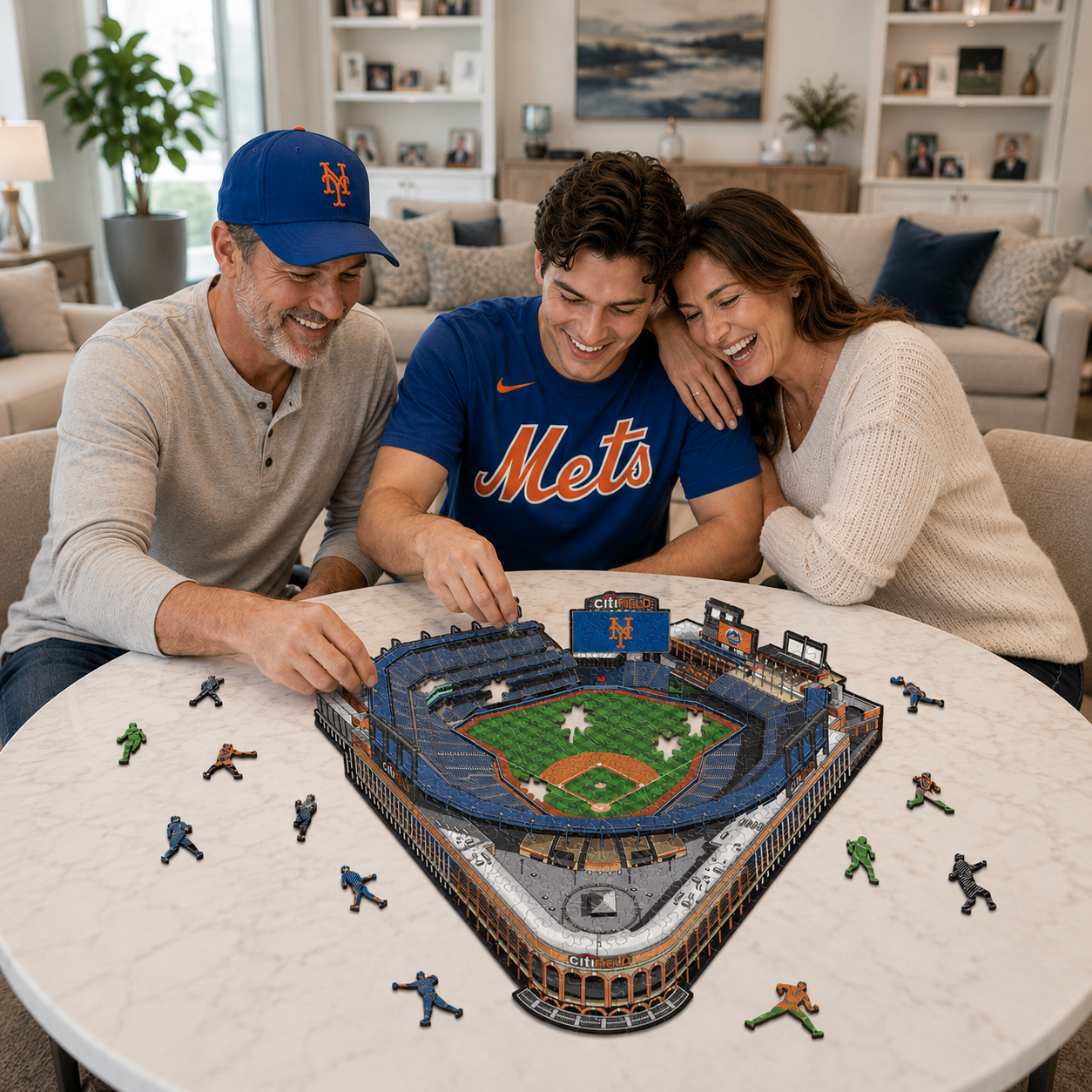 New York Mets™ Citi Field Wooden Puzzle